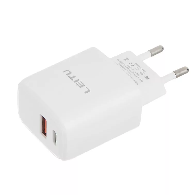شارژر دیواری لیتو مدل LH-13 به همراه کابل تبدیل USB-C