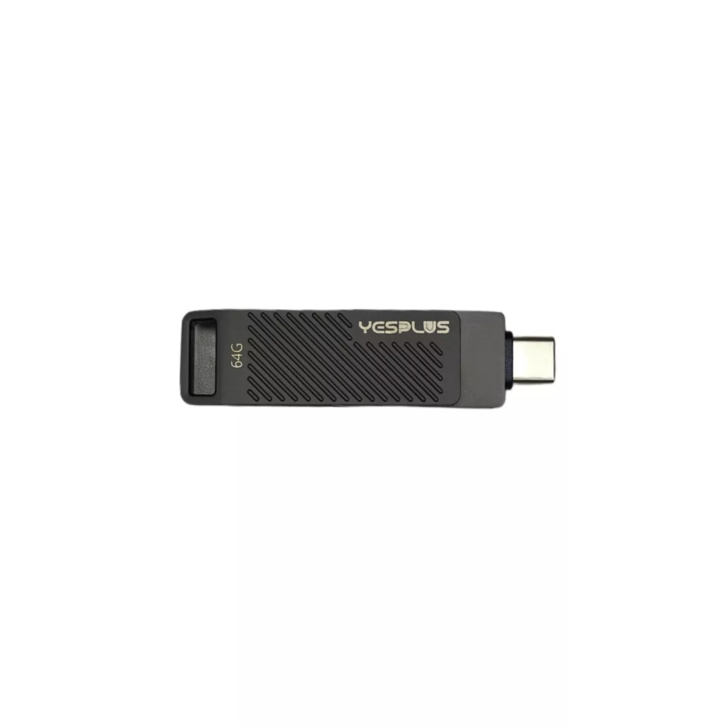 فلش مموری یس پلاس مدل Ys1002 ظرفیت 64 گیگابایت با رابط USB Type-C، USB
