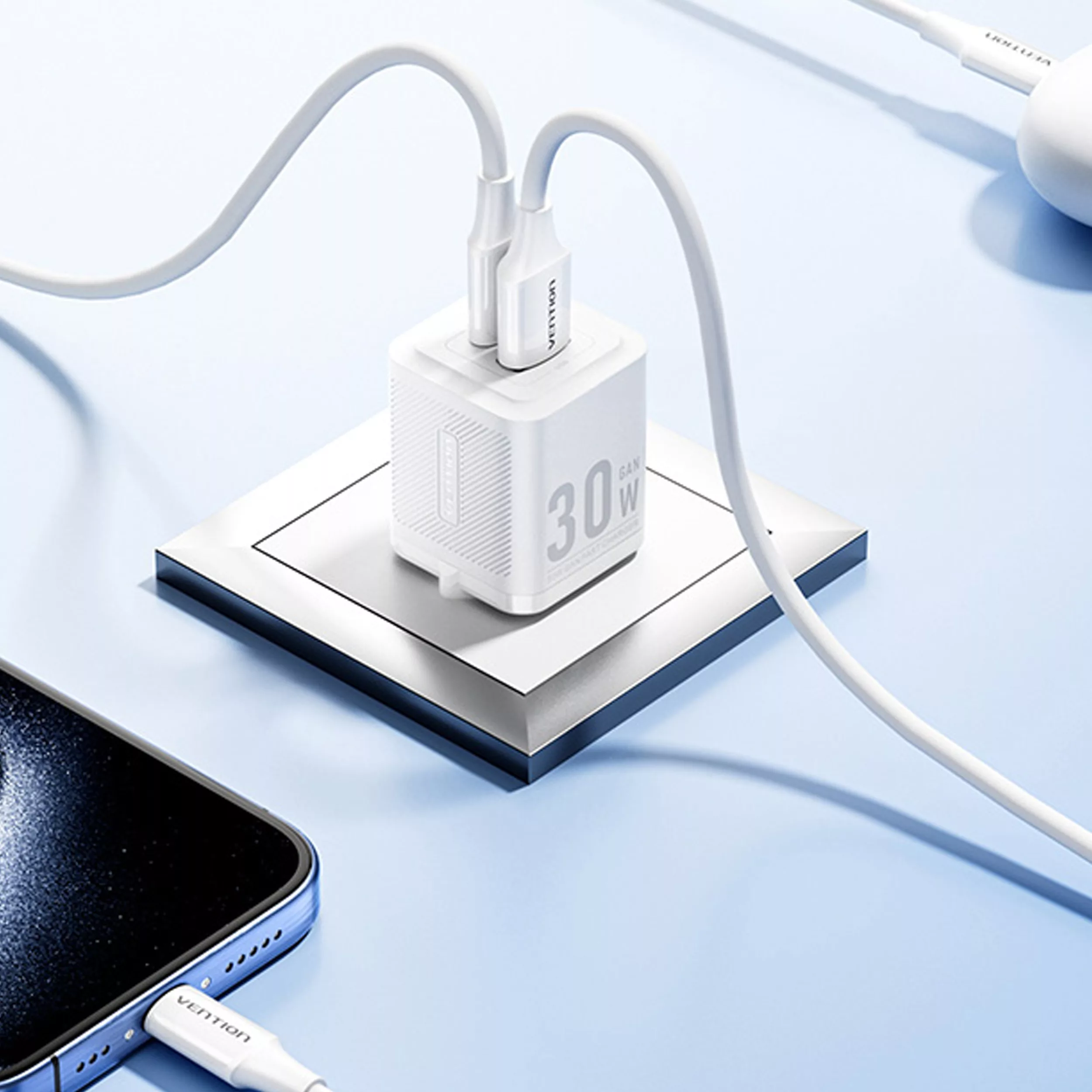 شارژر دیواری 30 وات ونشن مدل FEQB0-EU