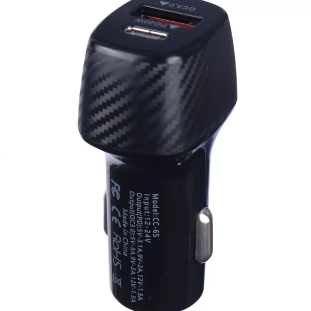 شارژر فندکی 38 وات دوپورت اورجینال مدل CC-65