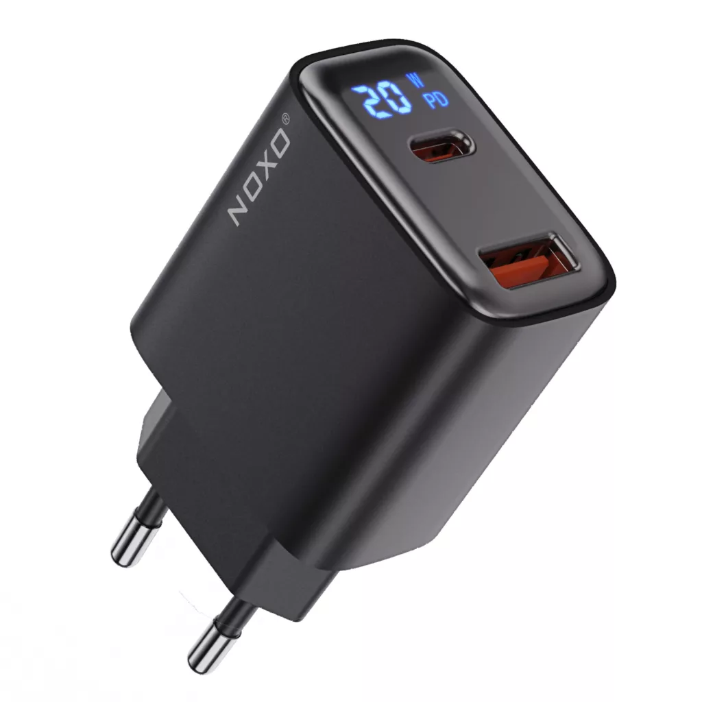 شارژر دیواری 20 وات دو پورت نوکسو مدل CHN-6 EU|