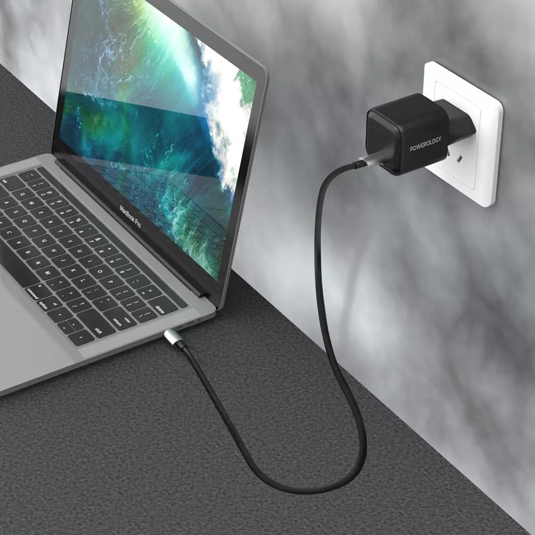 شارژر دیواری 35 وات پاورولوجی مدل ULTRA-QUICK