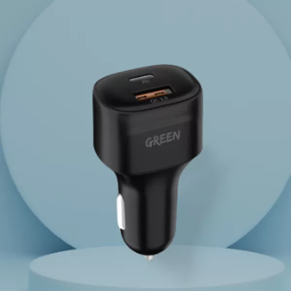 شارژر فندکی 20 وات گرین لاین مدل Compact Charger