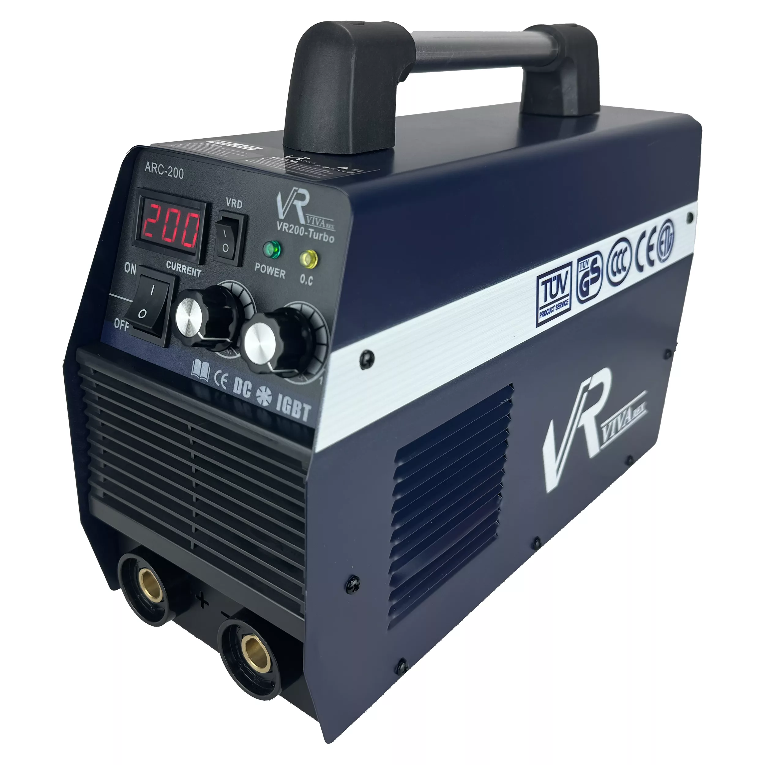 دستگاه جوش 200 آمپر ویوارکس مدل VR200 TURBO