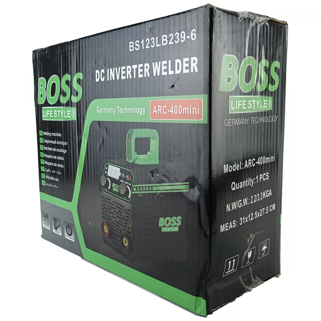 دستگاه جوش 400 آمپر باس مدل ARC-400mini