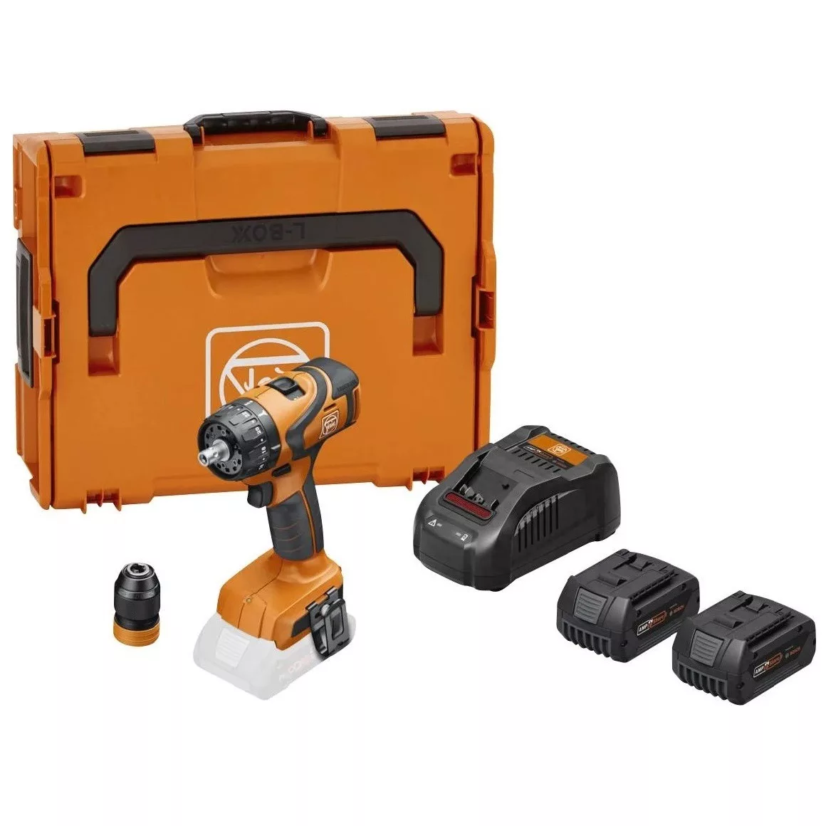 پیچ گوشتی شارژی 18 ولت فاین مدل  ASCM 18 QSW AS Set