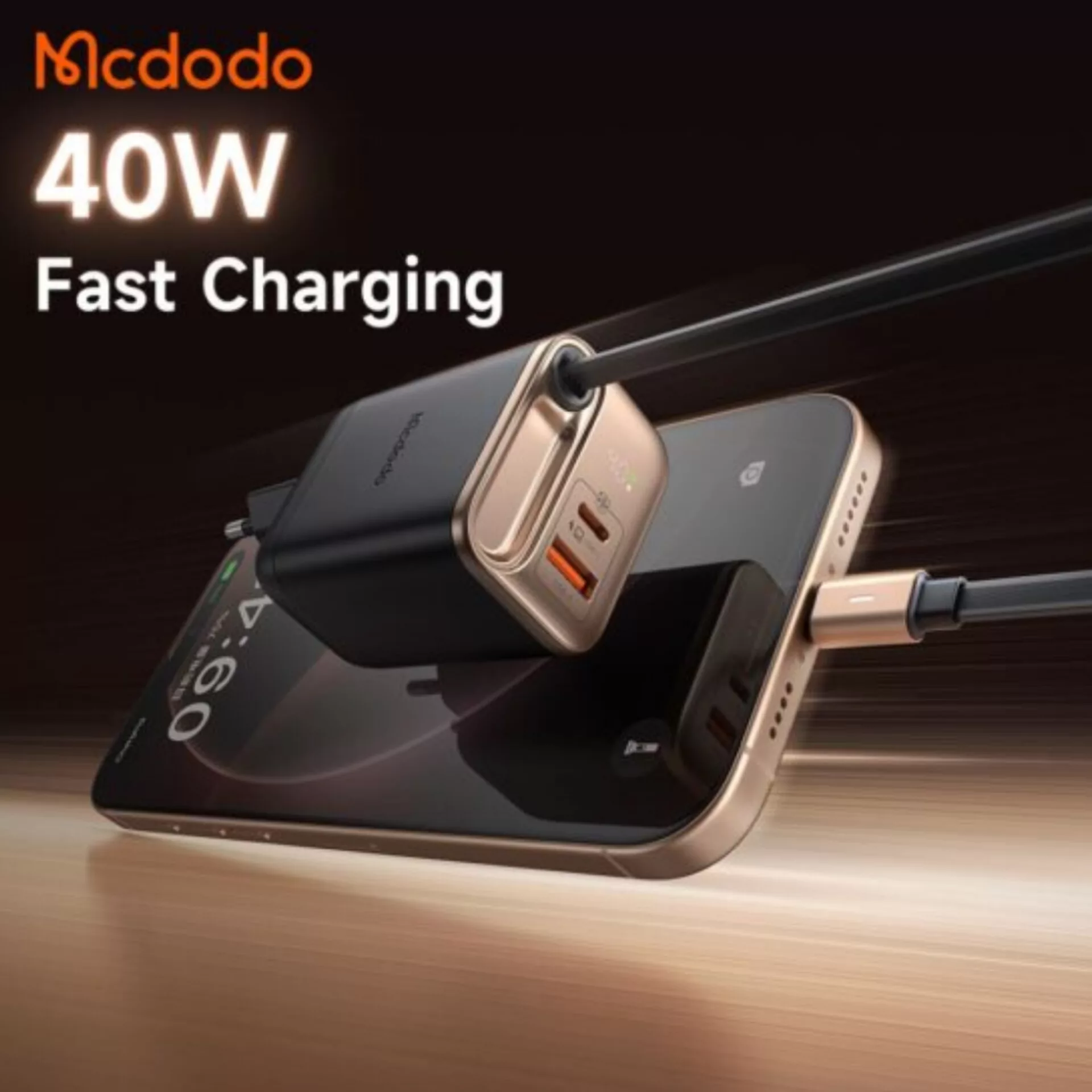 شارژر دیواری 40  وات مک دودو مدل Ch-4280