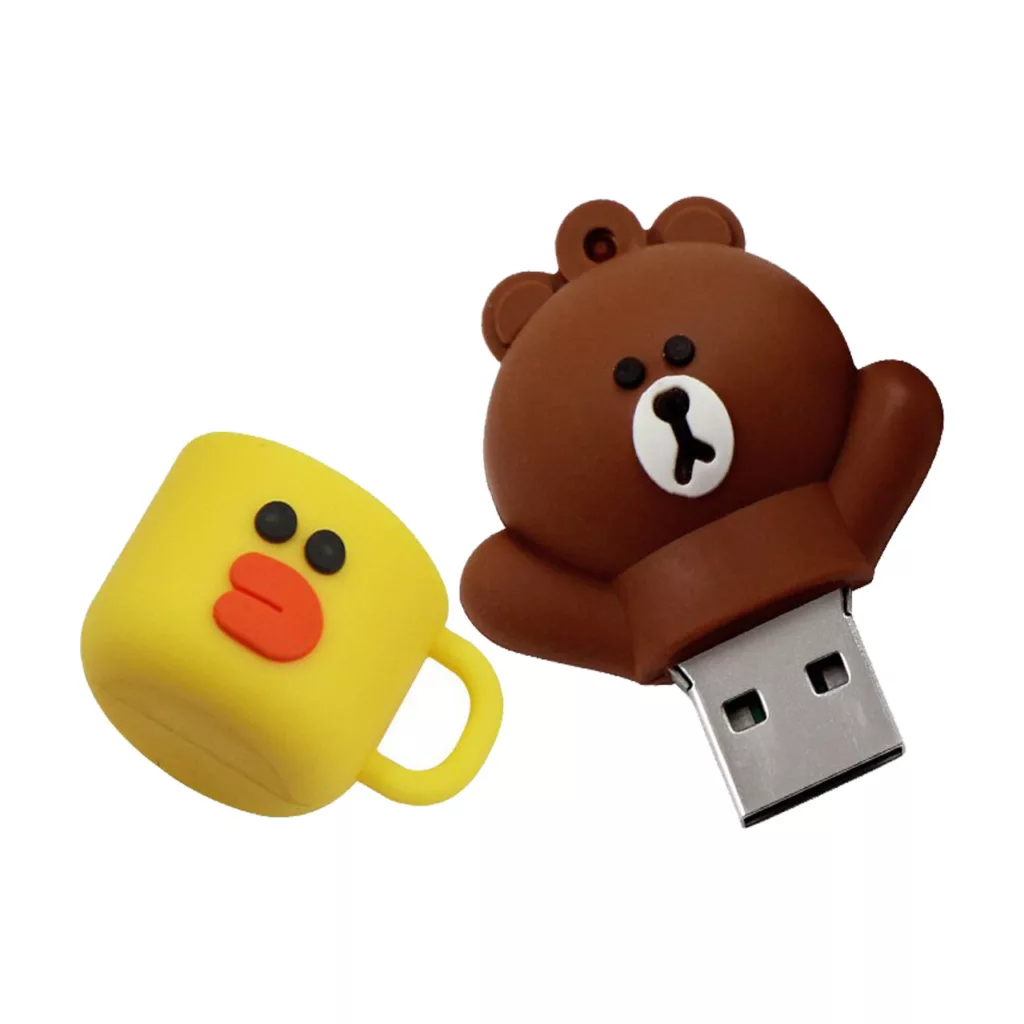 فلش مموری طرح خرس براون مدل Ul-Brown ظرفیت 16 گیگابایت