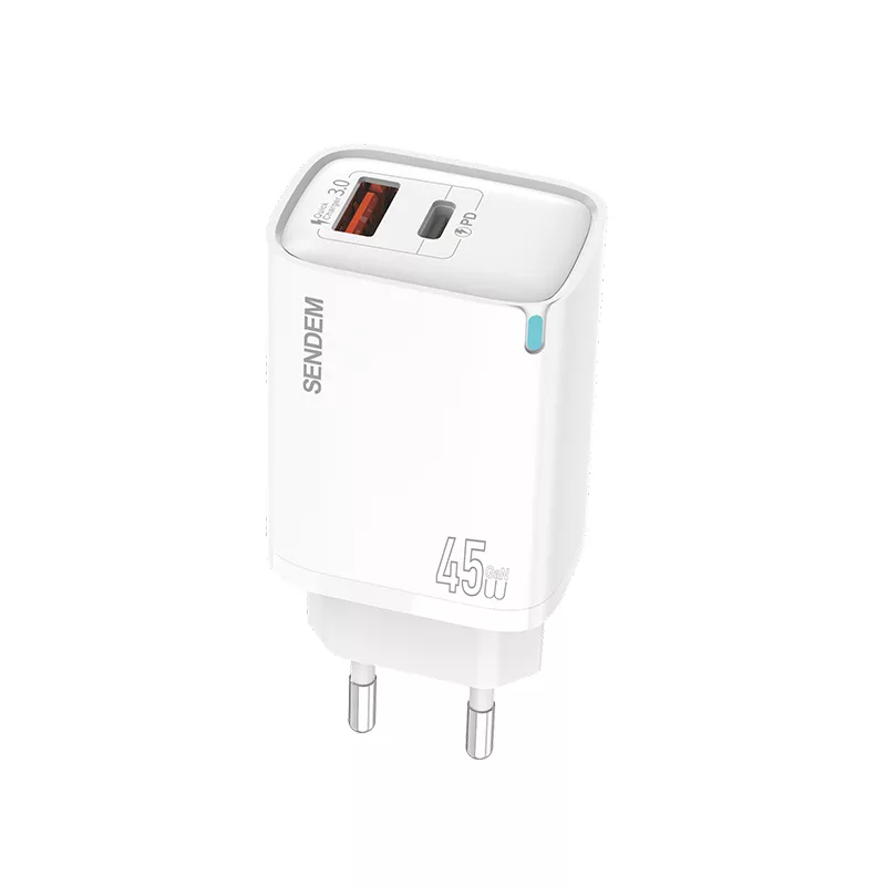 شارژر دیواری 45 وات سندم مدل S23 ULTRA