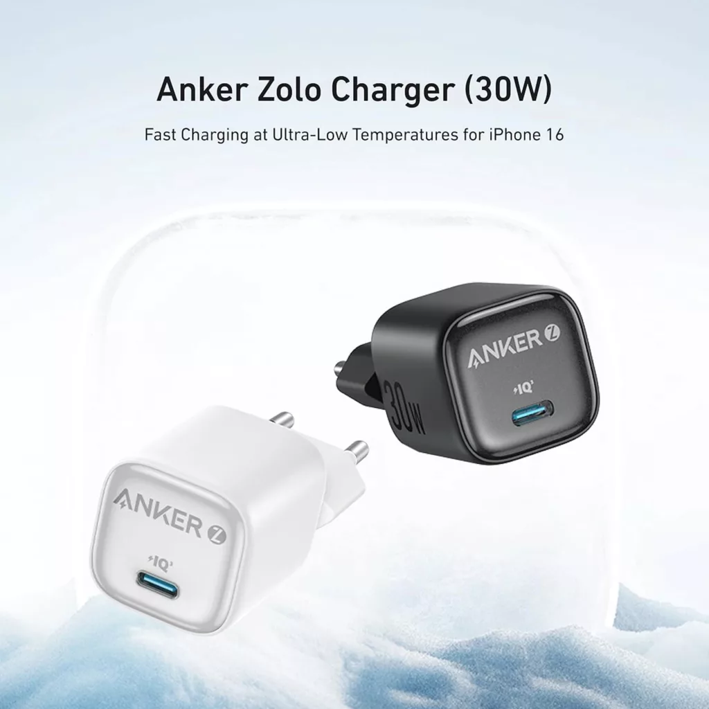 شارژر دیواری 30 وات انکر مدل Zolo A2698 EU