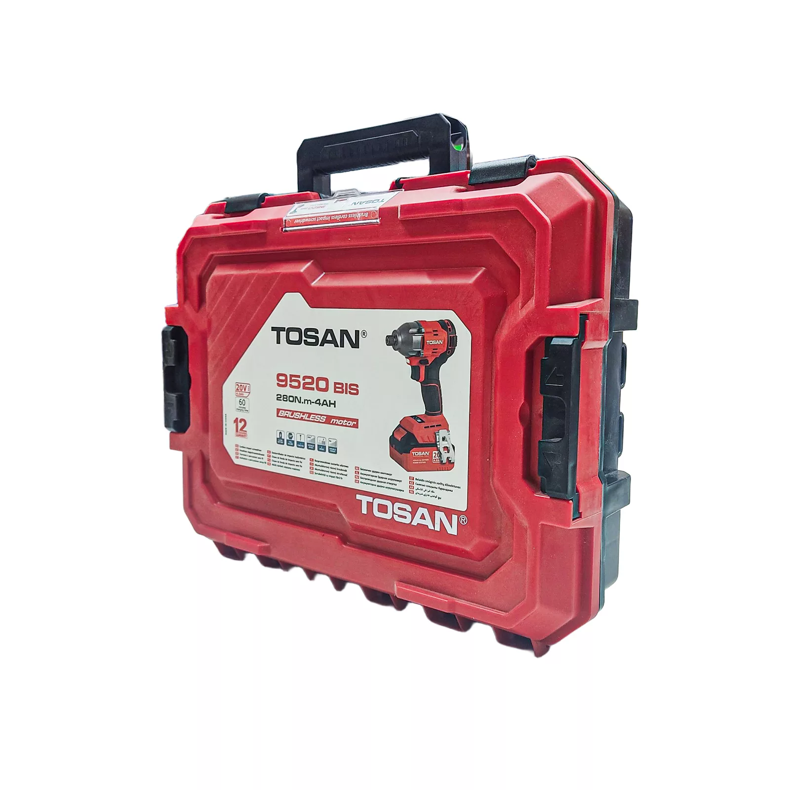 پیچ گوشتی ضربه ای شارژی 20 ولت توسن مدل 9520 BIS
