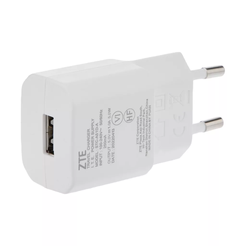 شارژر دیواری زد تی ای مدل STC-A51D-A