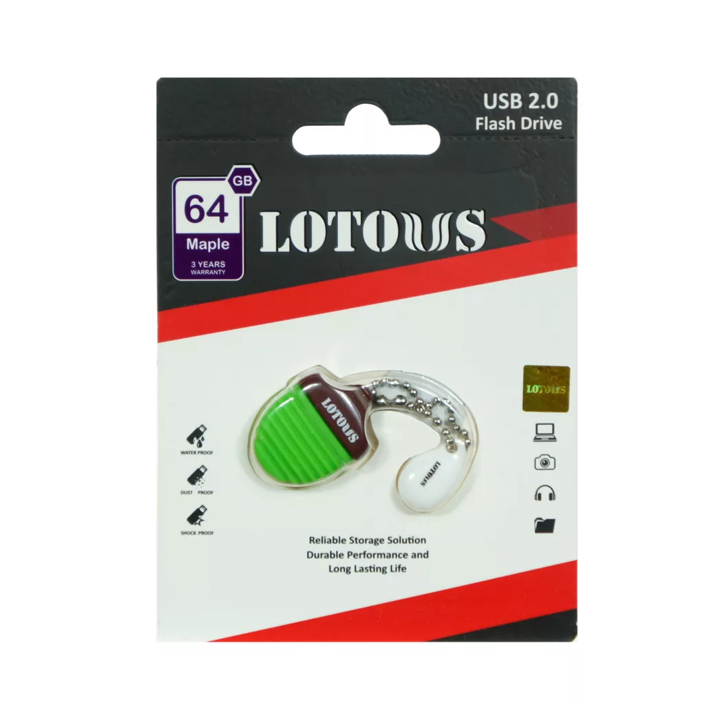 فلش مموری لوتوس مدل MAPLE ظرفیت 64 گیگابایت