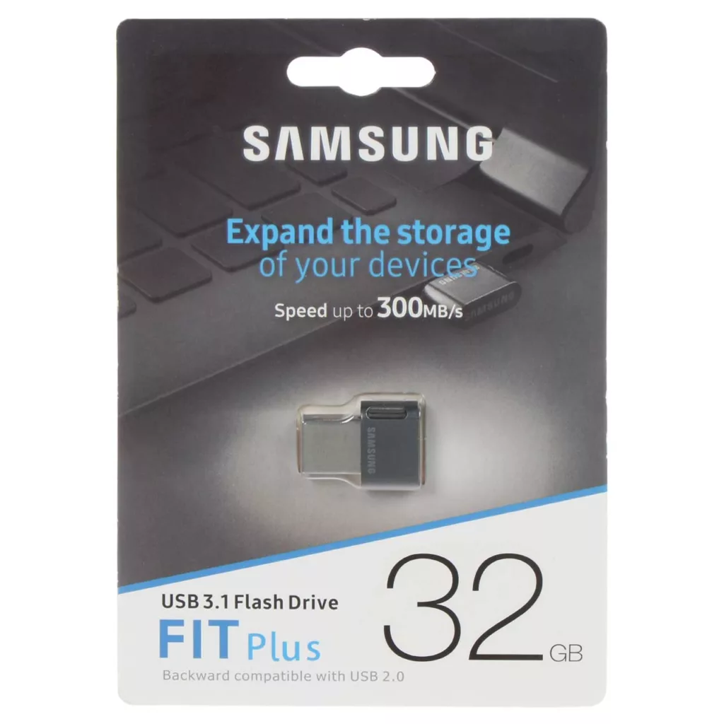 فلش مموری سامسونگ مدل FIT Plus USB 3.1 ظرفیت 32 گیگابایت