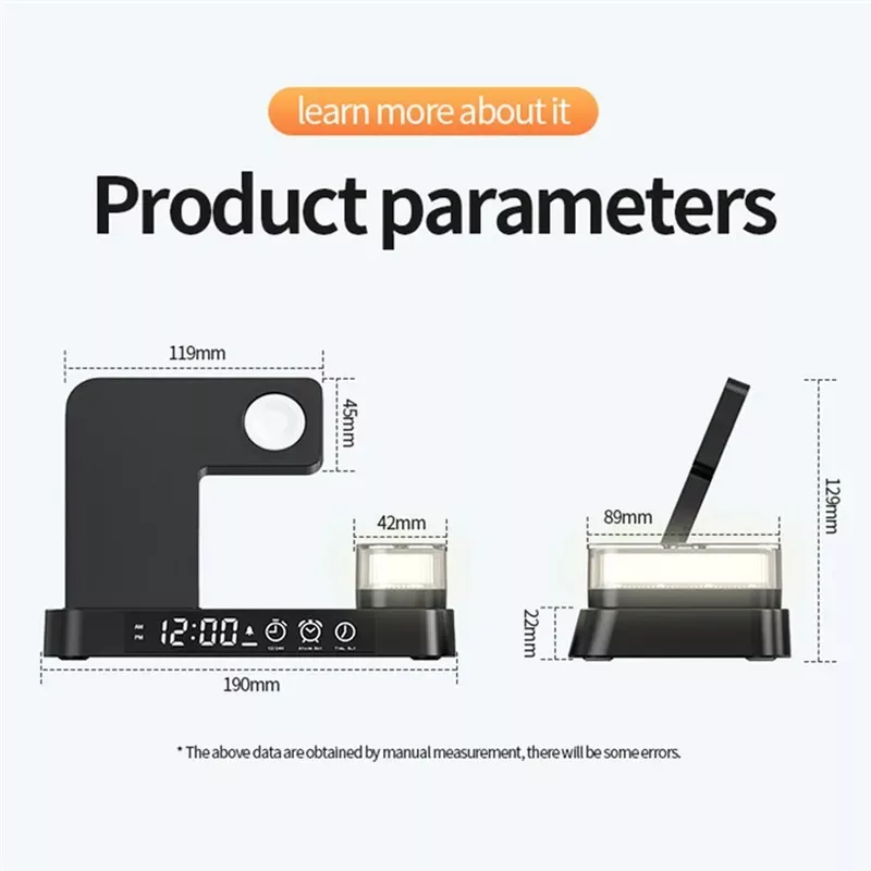 داک شارژر بی سیم مدل مگ سیف A37