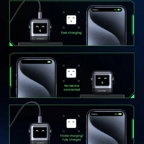 شارژر دیواری ۶۵ وات یوگرین مدل CD361-25685