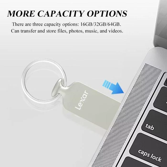فلش مموری لکسار مدل JumpDrive M22 ظرفیت 16 گیگابایت