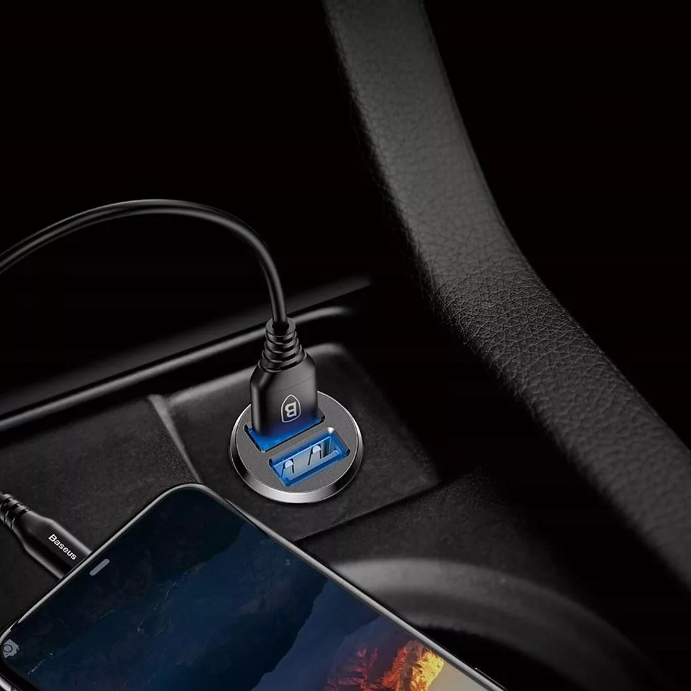 شارژر فندکی باسئوس مدل CCALL-ML01