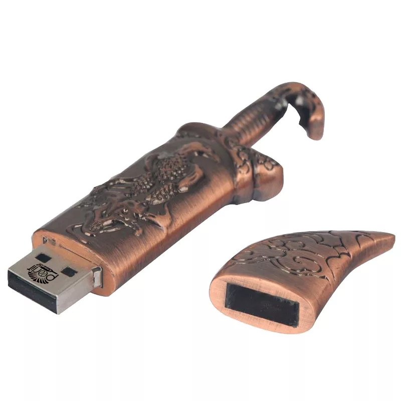 فلش مموری پرلیت یو اس بی طرح خنجر مدل W-69 ظرفیت 16 گیگابایت