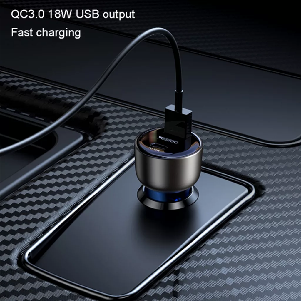 شارژر فندکی 48 وات یسیدو مدل Y52