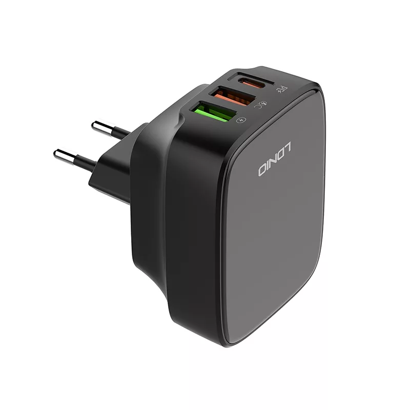 شارژر دیواری 32 وات الدینیو مدل Q334 به همراه کابل USB-C