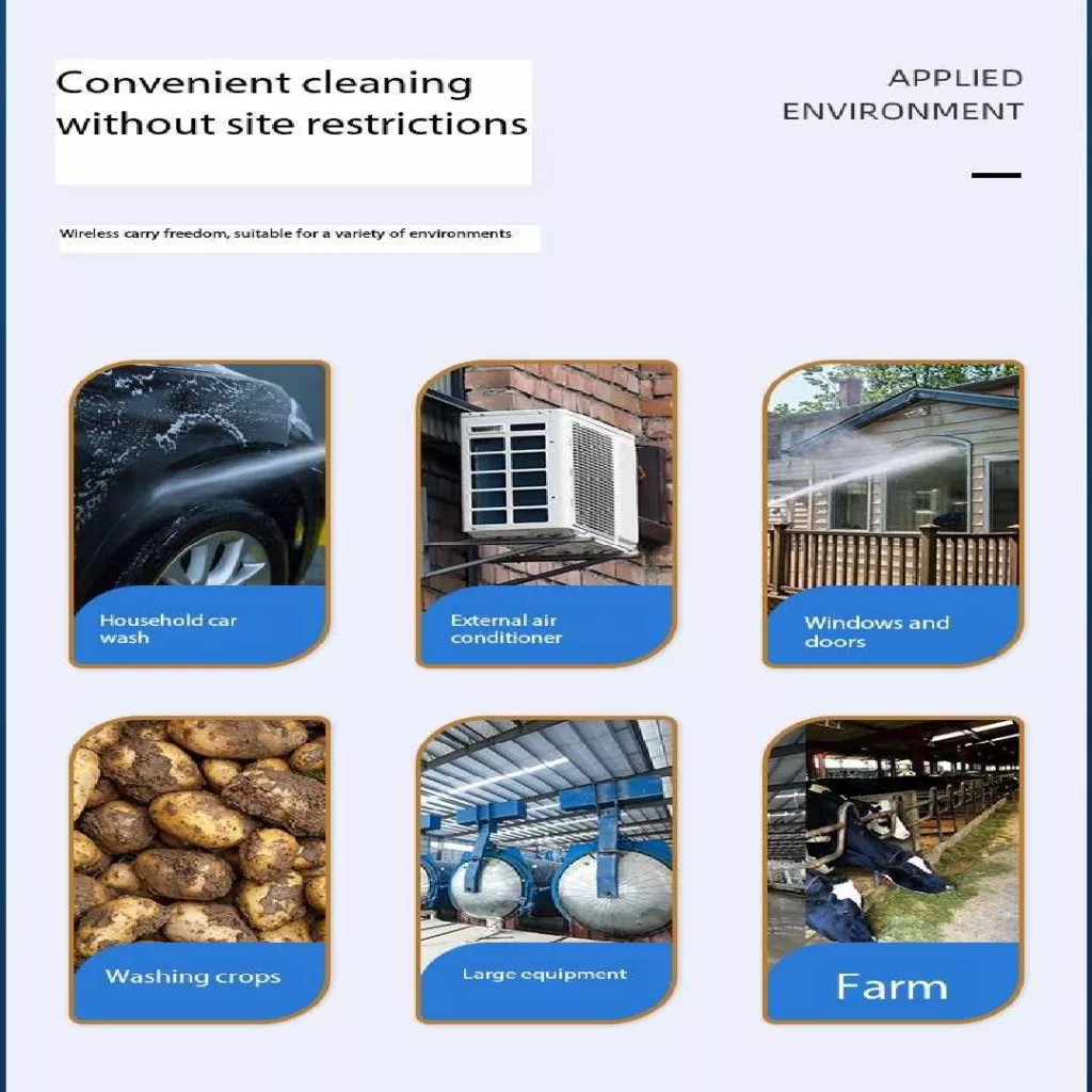 کارواش شارژی مدل MDHL8109