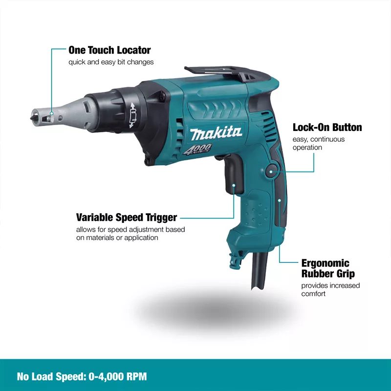 پیچ گوشتی برقی ماکیتا مدل فوق حرفه ای Screwdriver FS 4000