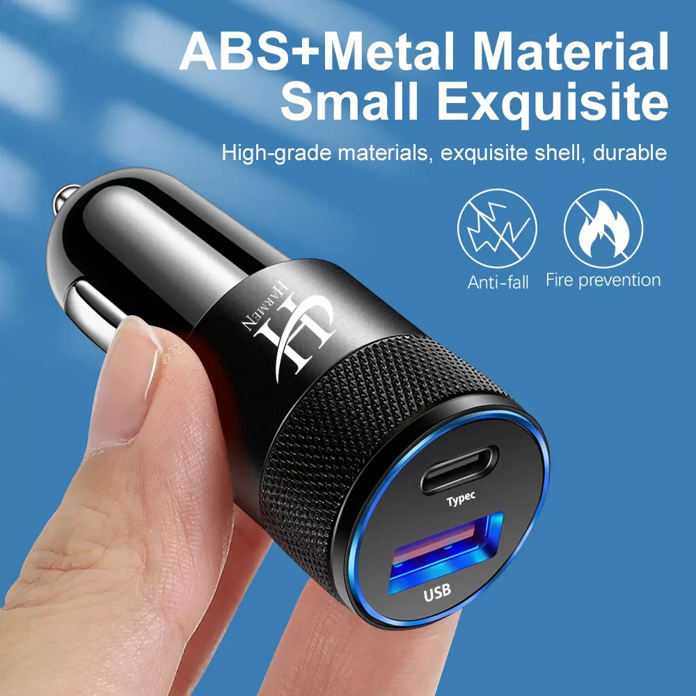 شارژر فندکی 35 وات هارمن مدل RX-722-PDQC3