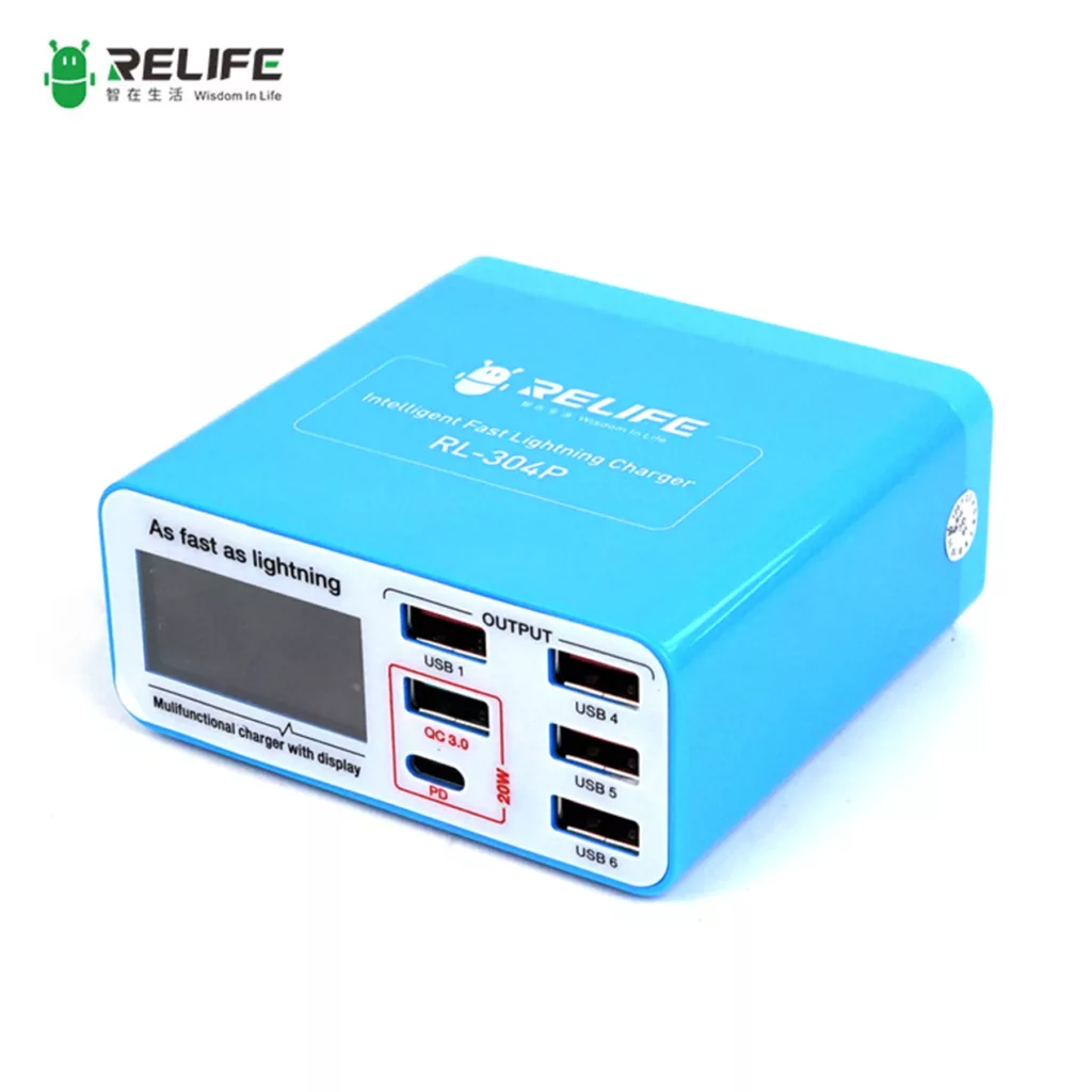 شارژر رومیزی ریلایف مدل RL-304P