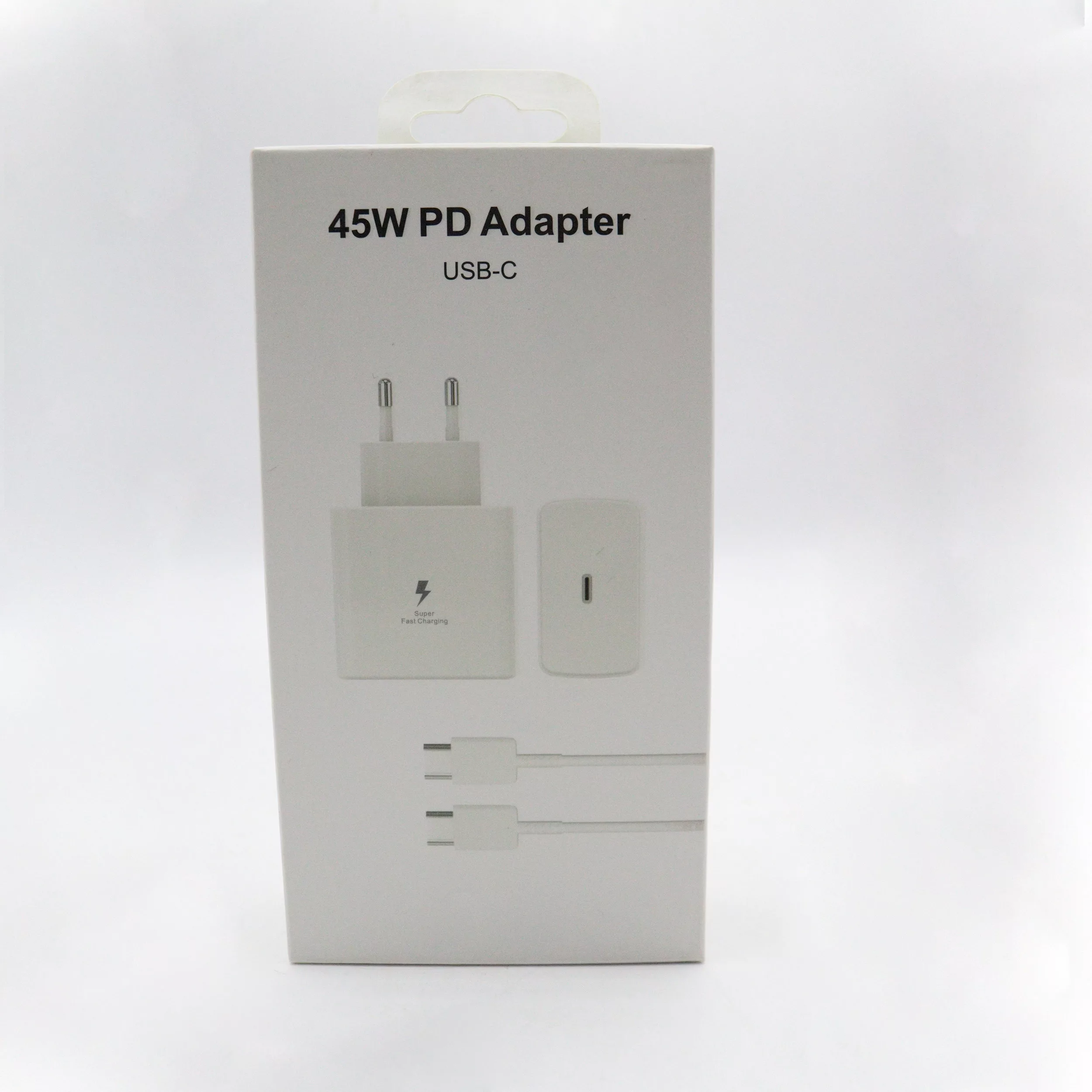 شارژر دیواری 45 وات مدل YP-45W/USB-C به همراه کابل USB-C