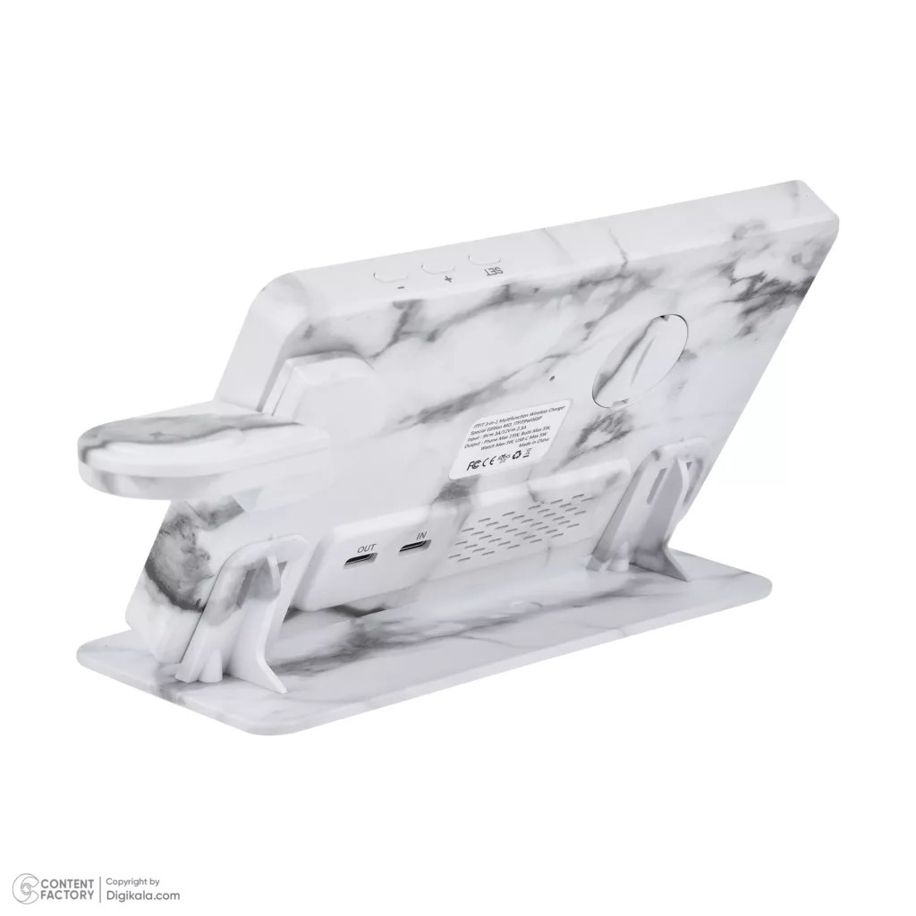 شارژر رومیزی بی سیم 15 وات ایتفیت مدل 3in1 PW06SP به همراه شارژر دیواری 30 وات ایتفیت