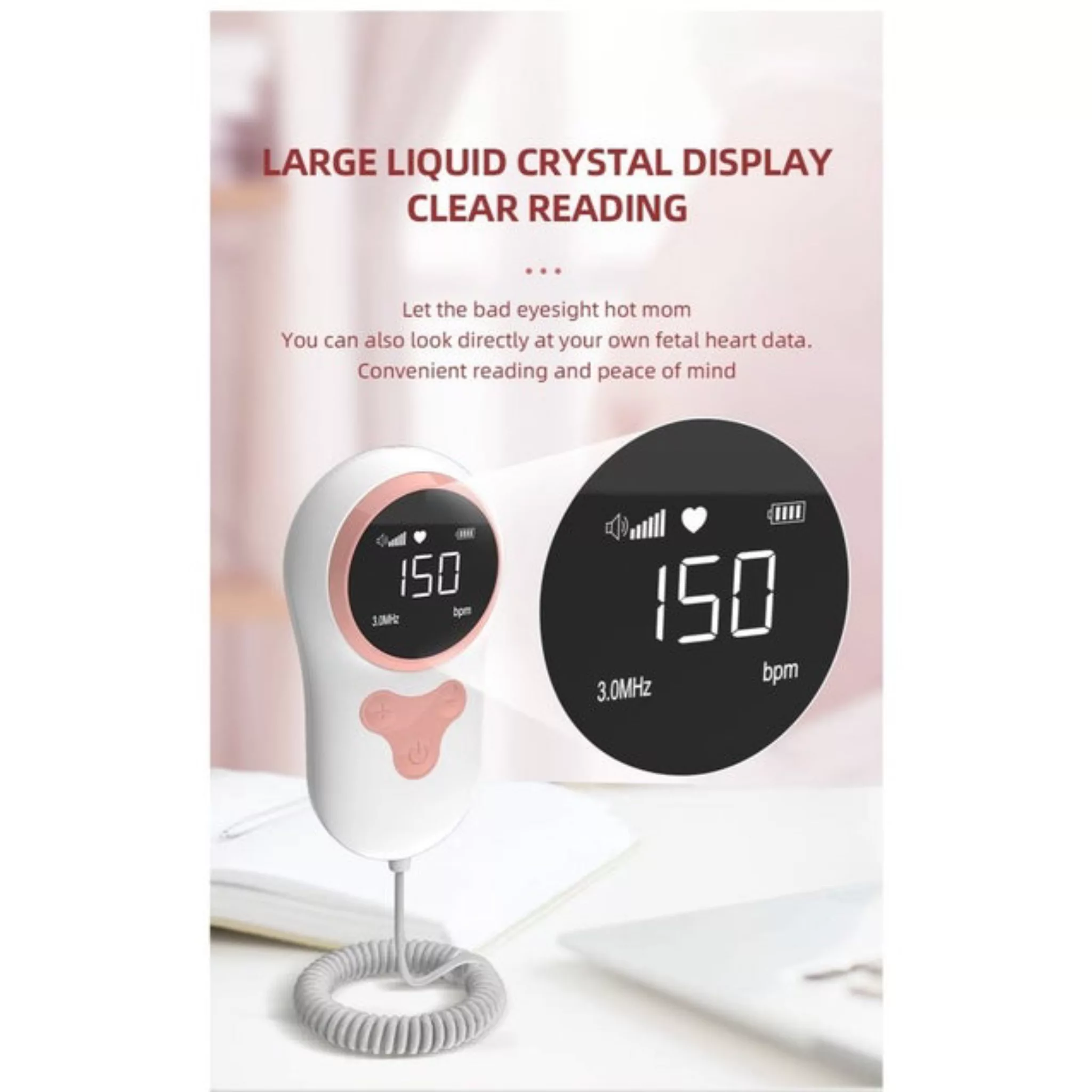 دستگاه شنود صدای قلب جنین مدل YSL-T505