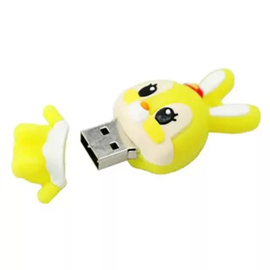 فلش مموری طرح خرگوش نشسته مدل UL-rabbit02 ظرفیت 16 گیگابایت