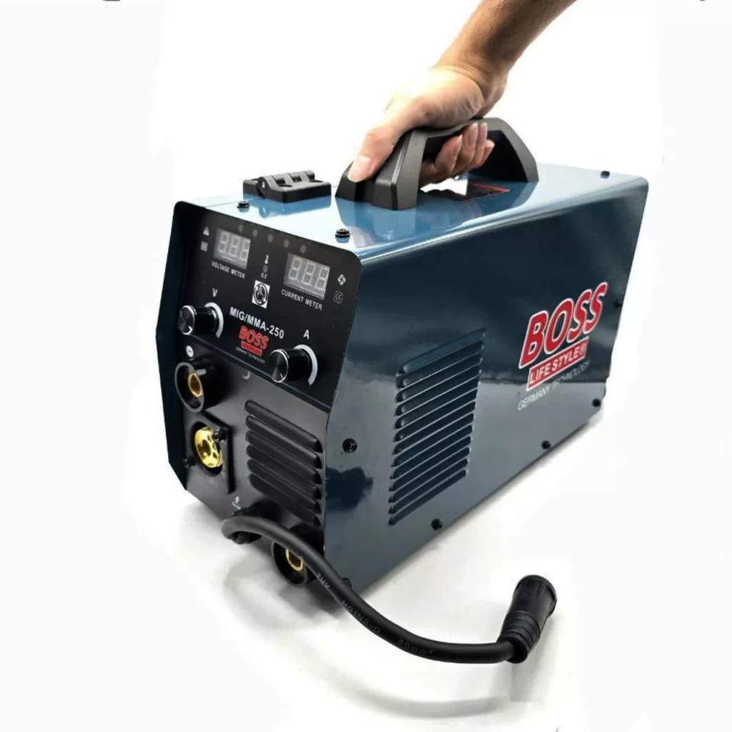 دستگاه جوش 250 آمپر CO2 باس مدل BS-MIG/MMA-250