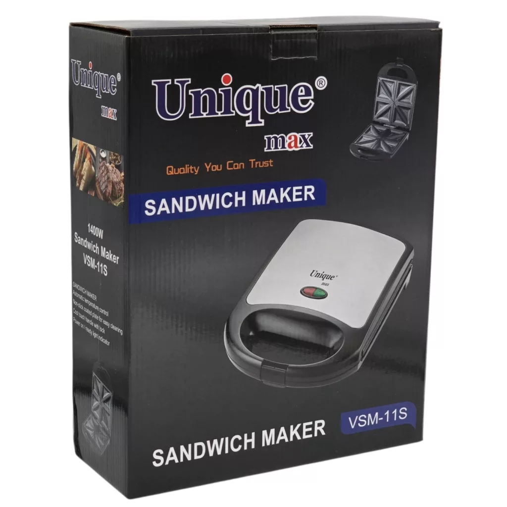 ساندویچ‌ساز چهار خانه یونیک مکس مدل VSM-11S