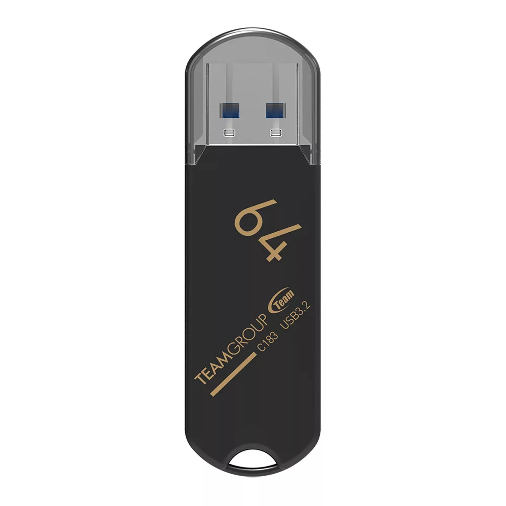 فلش مموری USB 3.2 تیم گروپ مدل C183 ظرفیت 64 گیگابایت