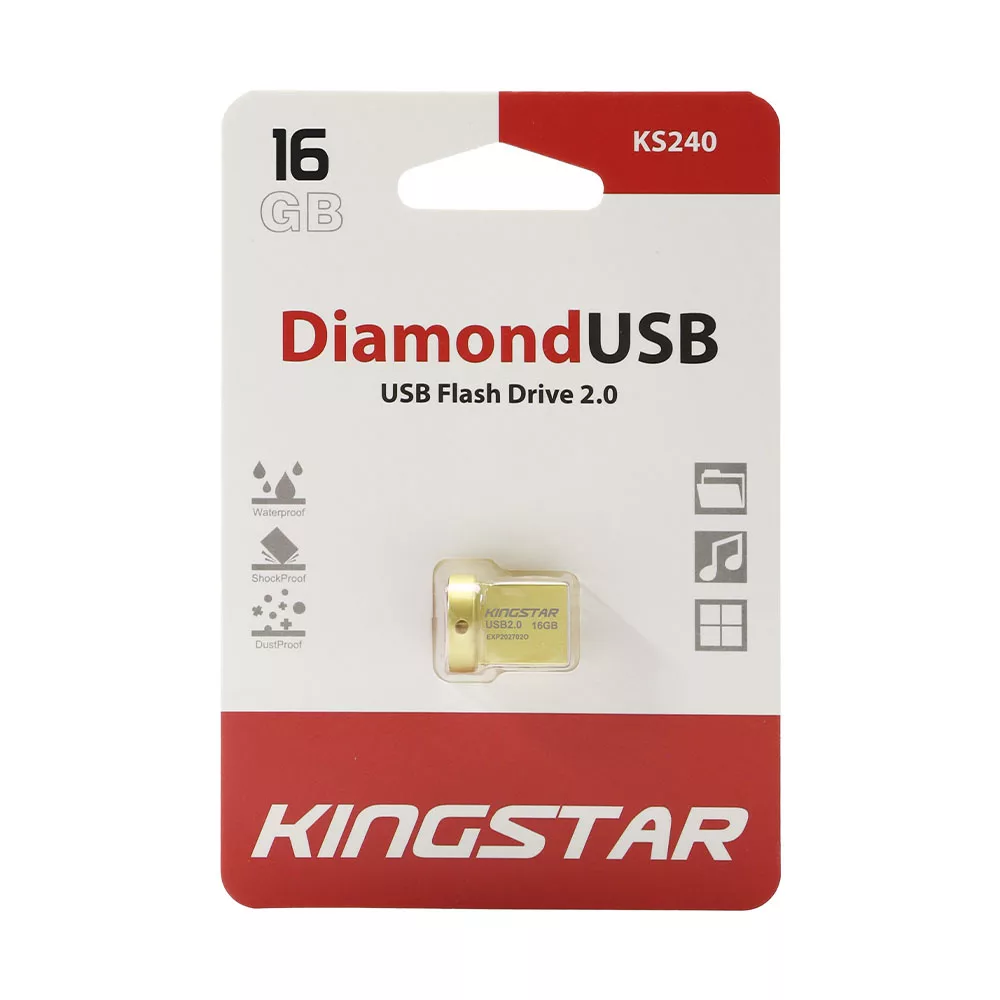فلش مموری کینگ استار مدل KS240 ظرفیت 16 گیگابایت