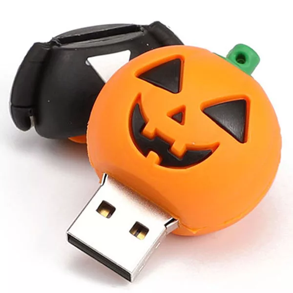 فلش مموری کینگ فست مدل Pumpkin Halloween HA-12 ظرفیت 32 گیگابایت