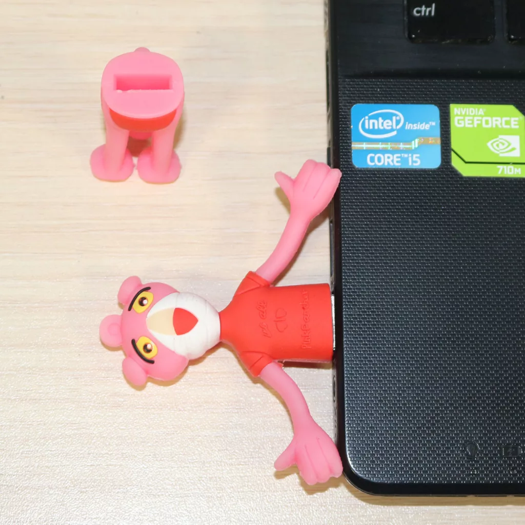 فلش مموری طرح پلنگ صورتی مدل UL-Pink Panther ظرفیت 16 گیگابایت