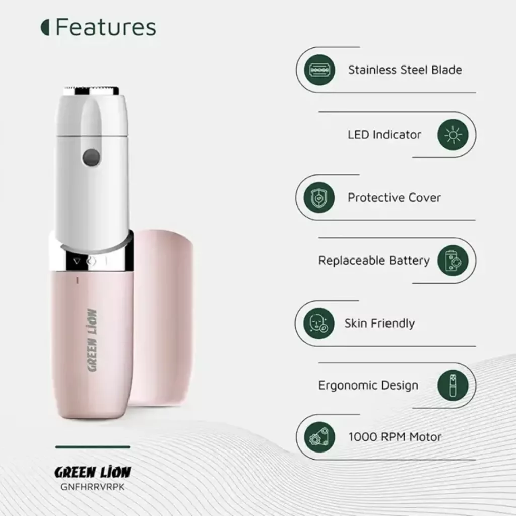 ماشین اصلاح موی صورت بانوان گرین لاین مدل TM-30