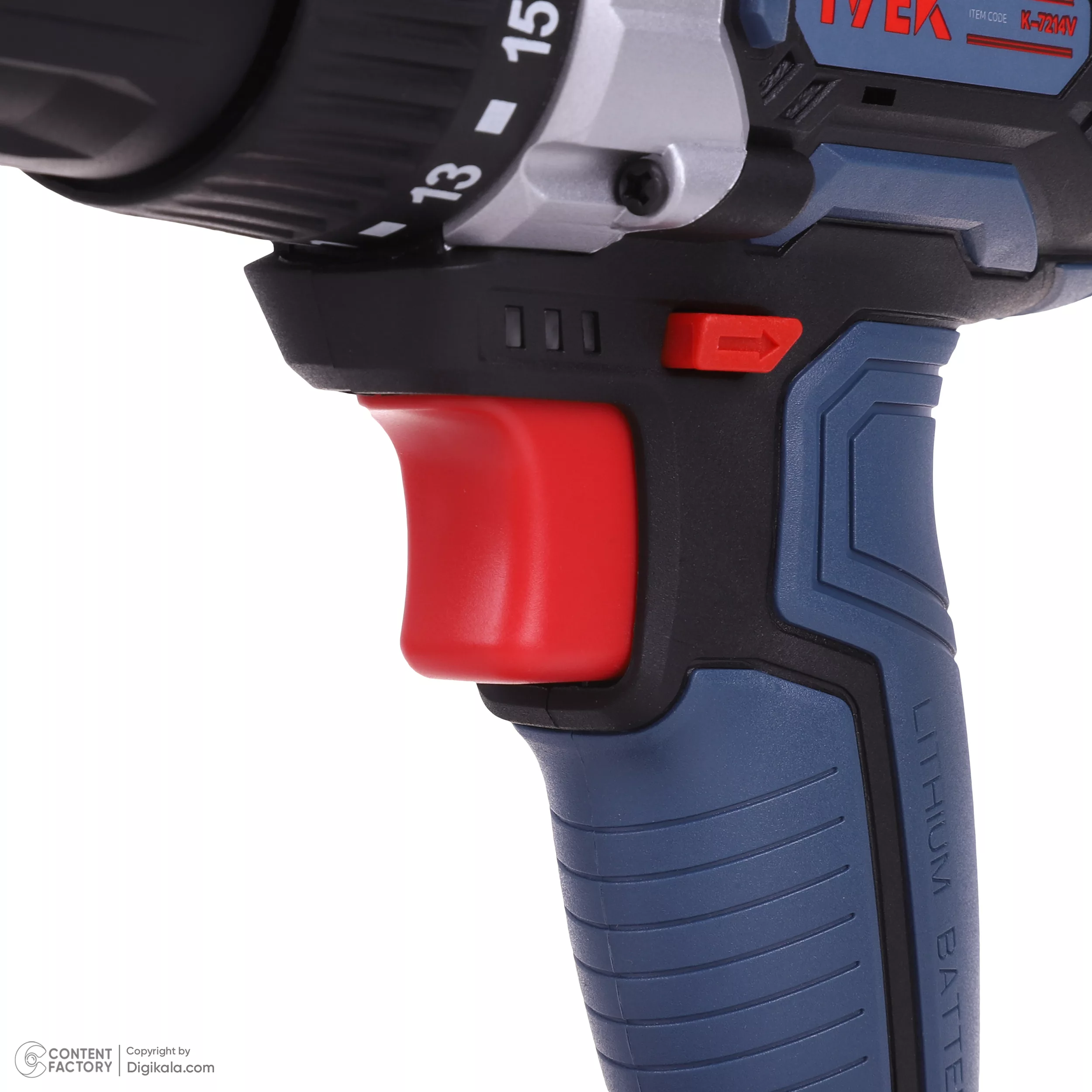 دریل پیچ‌گوشتی شارژی لیتیوم ایوک مدل K-7214v