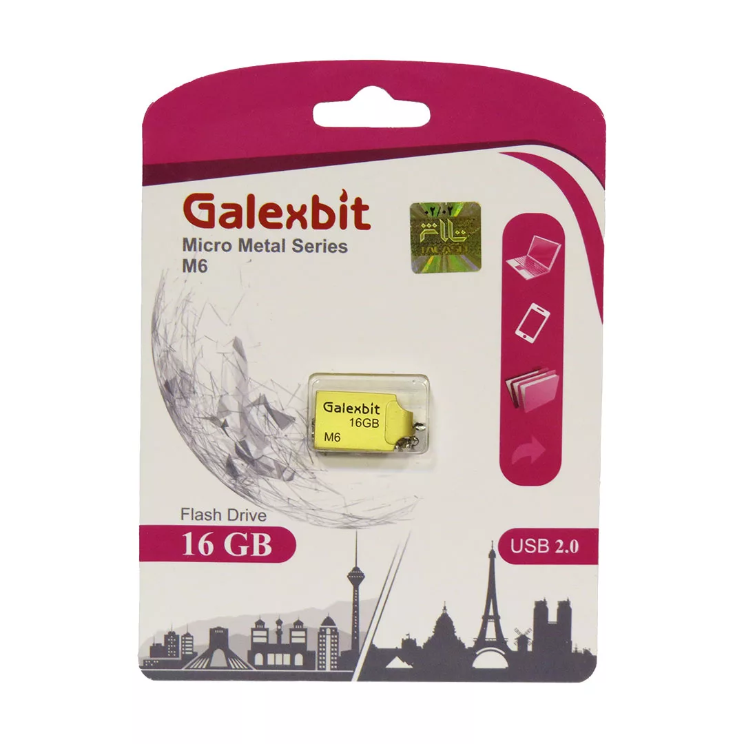 فلش مموری گلکسبیت مدل M6 ظرفیت 16 گیگابایت