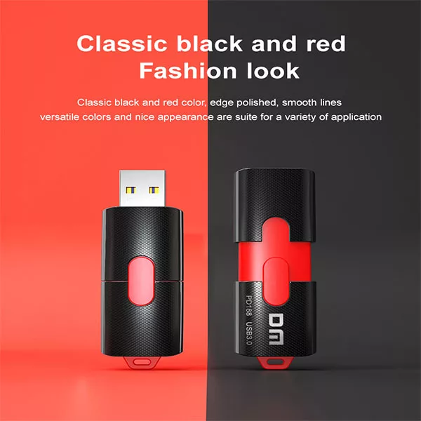 فلش مموری دی ام USB3 مدل PD188 ظرفیت 64 گیگابایت
