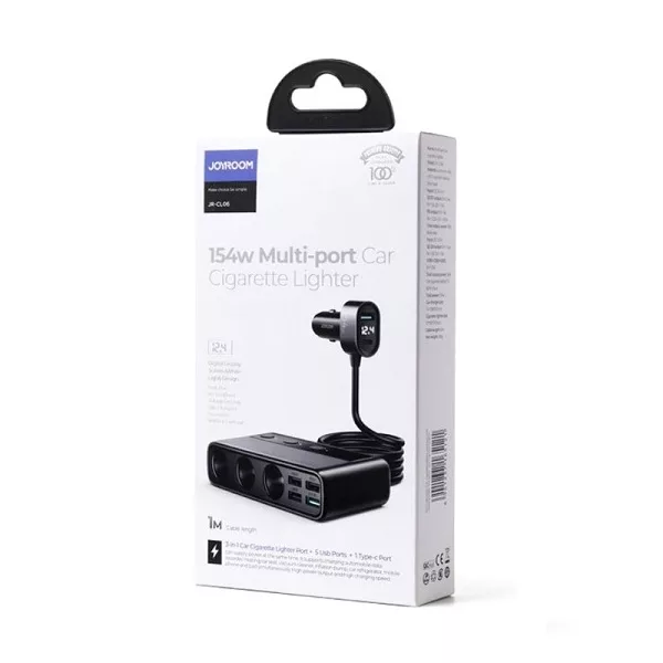 شارژر فندکی جوی روم مدل JR-CL06