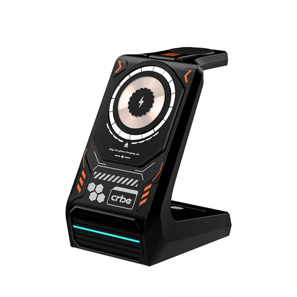 شارژر  رو میزی بی سیم 15وات  کربی مدل  W102 3IN1