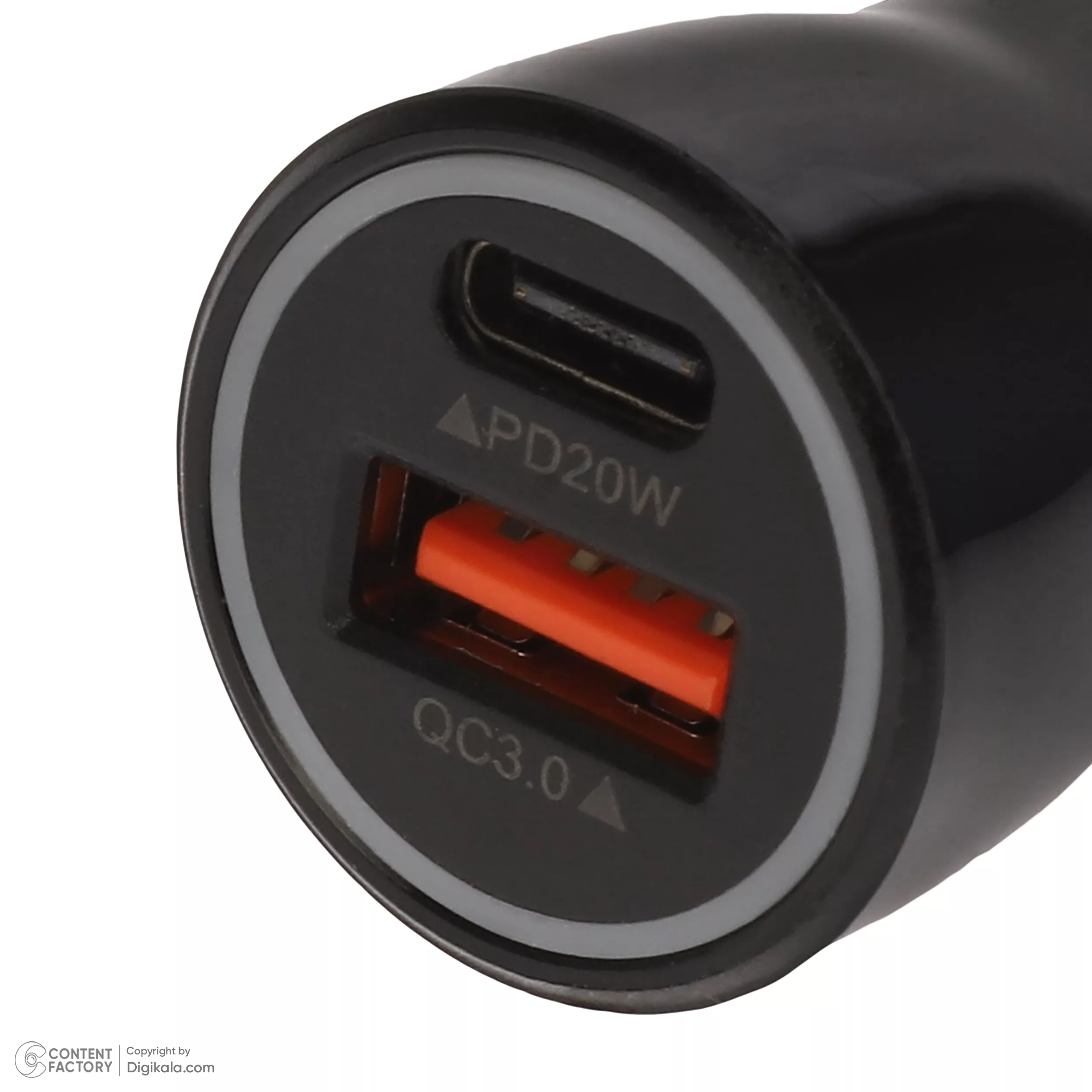 شارژر فندکی 38 وات دوپورت اورجینال مدل CC-63