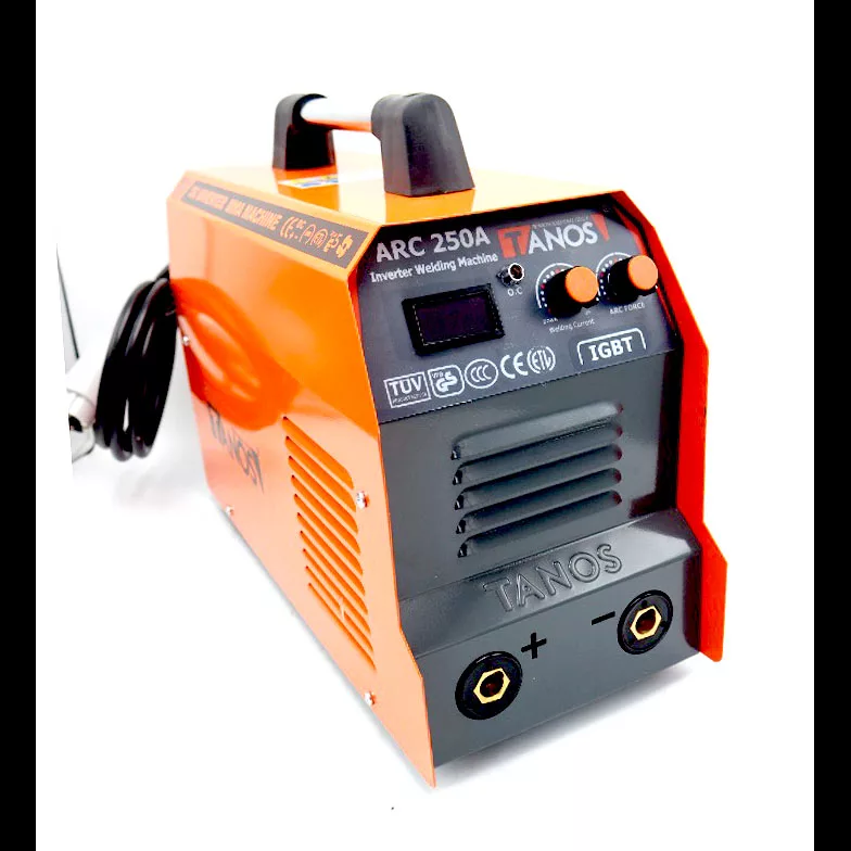 دستگاه جوش اینورتر 250 آمپر تانوس مدل IGBT250