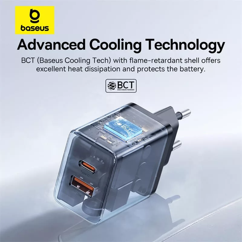 شارژر دیواری 20 وات بیسوس مدل Cube 20W