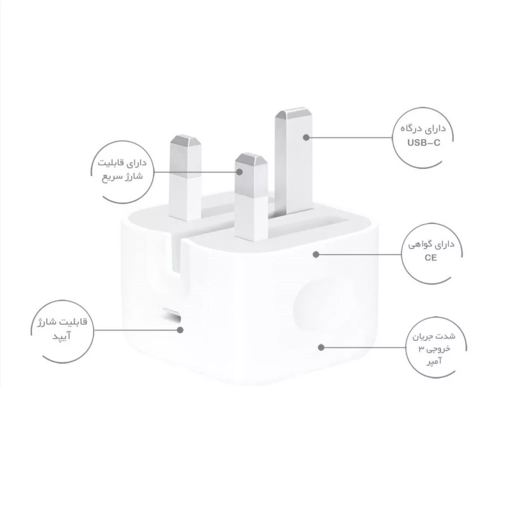 آداپتور شارژر مدل A2344
