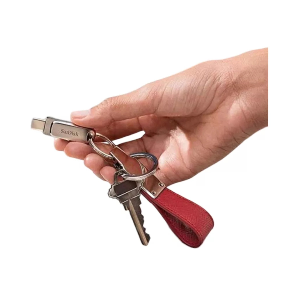 فلش مموری سن دیسک مدل Ultra Dual Drive Luxe ظرفیت 64 گیگابایت